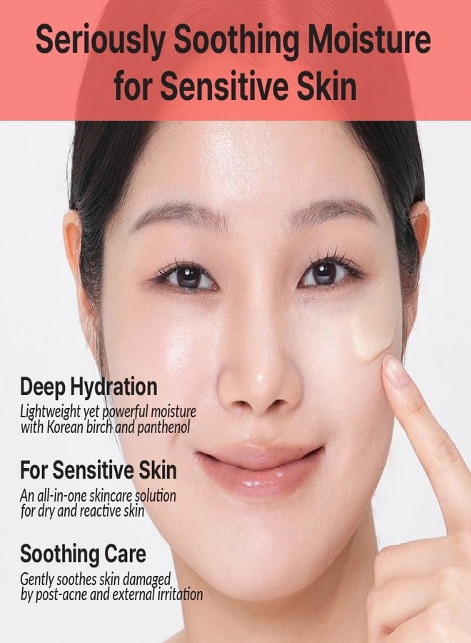 RETURNU Deep Comfort Cream, Moisturizing Face Cream with Birch Sap & 5% Panthenol, Instantly Hydrating & Soothing Barrier Repair, Vegan Korean Skincare (1.69 fl. oz) - Image 3